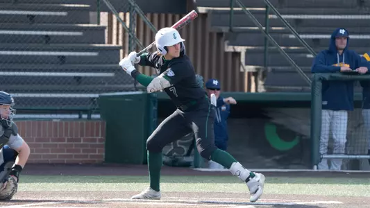 Logan Hugo at-bat in the 2025 season against Toledo, April 11, 2025