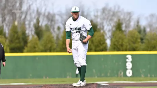 Dom Anderson toes the slab in the 2025 season