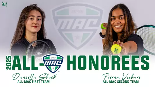 Daniella Shved and Prerna Vichare All-MAC selections graphic 2025