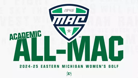 2024-25 Academic All-MAC Graphic Women's Golf