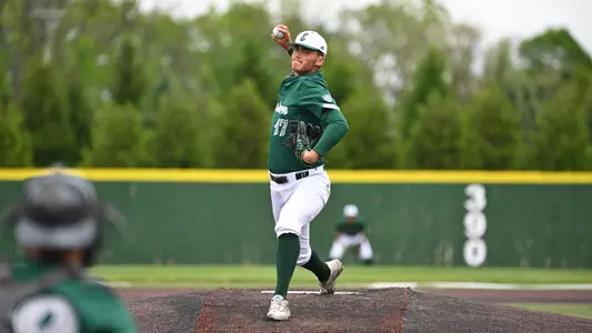 Niko Kreuzer pitches against Kent State, May 17, 2025