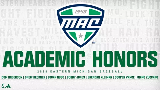 2025 Baseball Academic All-MAC Graphic
