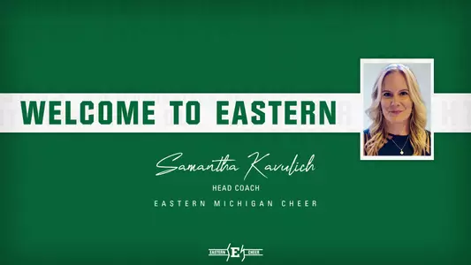 EMU Names Samantha Kavulich Head Cheerleading Coach