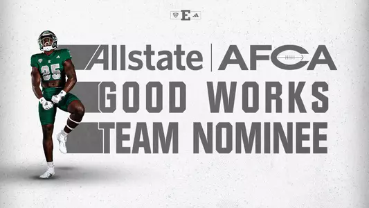 Adam Named 2025 Allstate AFCA Good Works Team Nominee
