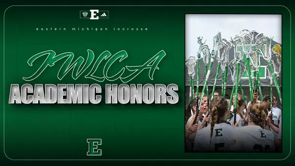 Lacrosse Team and Individual IWLCA Academic Honors graphic for 2024-25 season