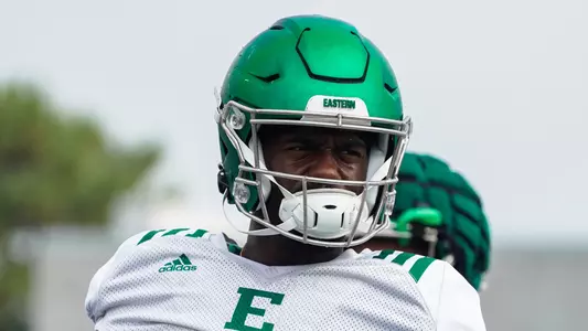 Porter Rooks at Fall Camp