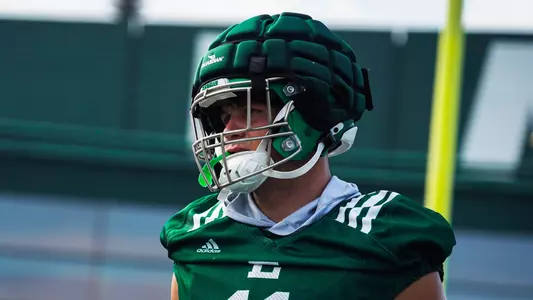 Zach Mowchan at Fall Camp