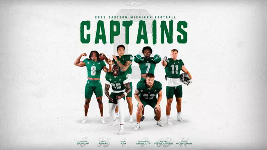 Eastern Michigan Football Names 2025 Team Captains