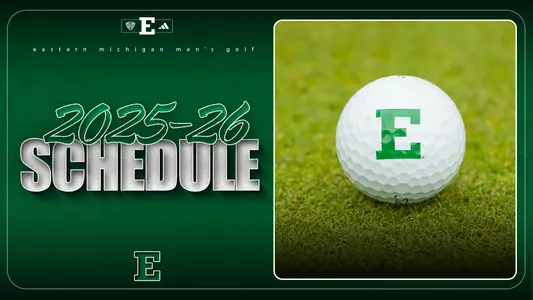 Schedule Release Graphic Men's Golf 2025-26