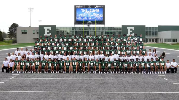 2025 EMU Football Team Photo