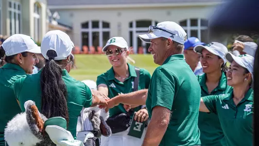 Women's Golf Team Huddle, The Southern