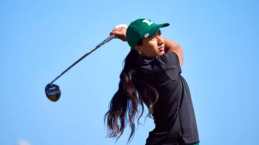 Janae Leovao in action at the Leadership & Golf Invitational 2025