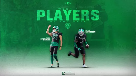 Rudy Kessinger and Bryce Llewellyn MAC Players of the Week
