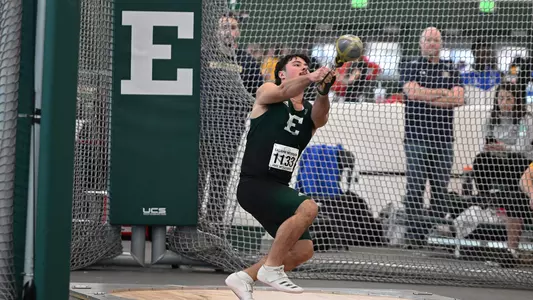 Jake McEachern throw at indoor MACs 2025