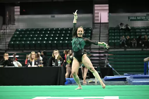 Kyrie Lowe On Floor At The Golden Girls Classic Meet