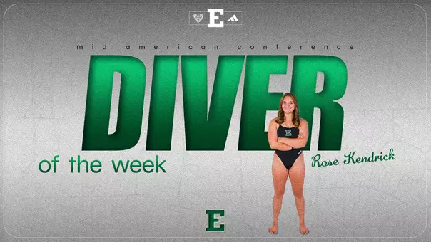 Swim and Dive Rose Kendrick MAC Diver of the Week Jan. 27