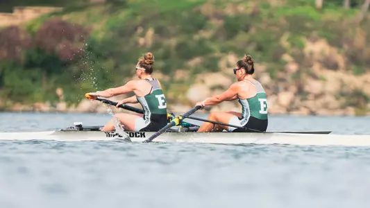 Bryah Moriarty and Abbi Lauth in pairs boat vs. Wisconsin, Oct. 10, 2026