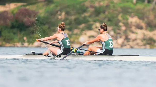 Bryah Moriarty and Abbi Lauth in pairs boat vs. Wisconsin, Oct. 10, 2026