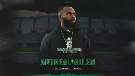 Antreal Allen Named EMU Football Assistant Coach