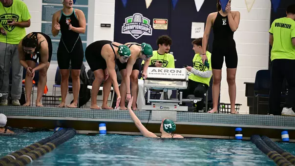Swim and Dive Relay at 2026 MAC Championship Feb. 25, 2026