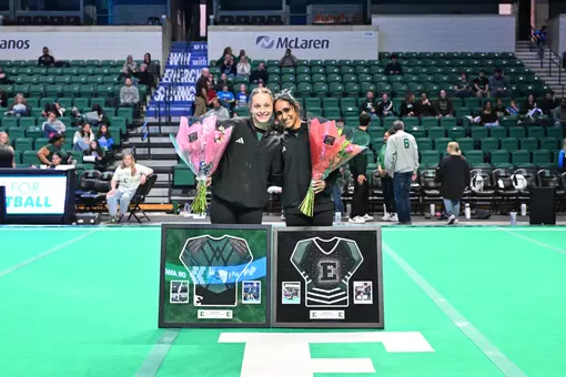 Kyrie Lowe and Priya Karle on Their Senior Night