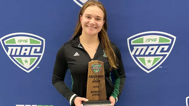 Rose Kendrick 2026 MAC Freshman Diver of the Year