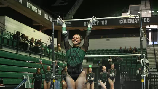 Gwendelyn Cantu doing bars at emu try, Jan 17th, 2026