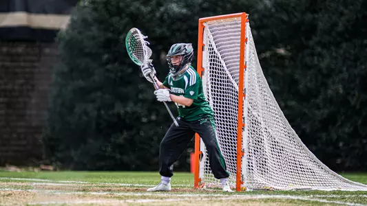 Maddy Porter prepares for a shot at Vanderbilt