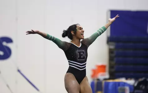 Priya Karle on Floor at Kent State