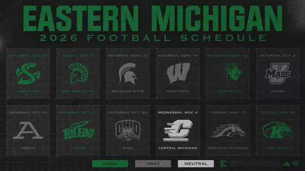 2026 Eastern Michigan Football Schedule
