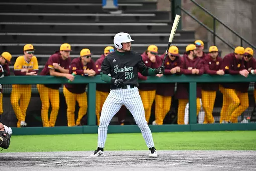 Leewood Molessa at-bat against Central Michigan, March 29, 2026