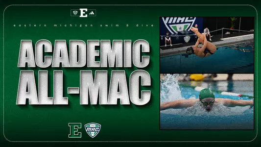 Swim and Dive 2025-26 Academic All-MAC
