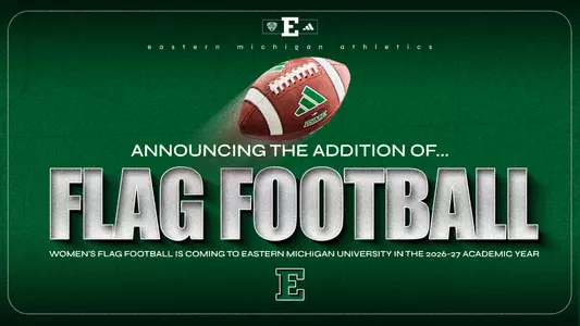 Eastern Michigan Athletics Adds Flag Football