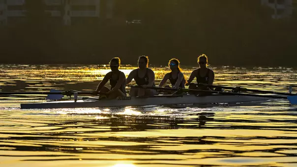 Rowing Fours Boat in Fall 2025