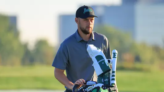 Charlie Box walks down the fairway at the Highlands Invitational outside of Chicago