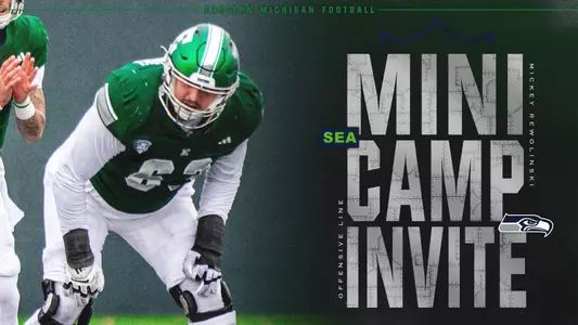 EMU Offensive Lineman Mickey Rewolinski Receives NFL Camp Invite
