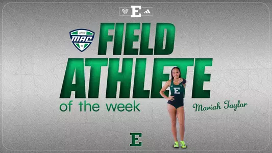 Mariah Taylor named MAC Women's Field Athlete of the Week April 28,2026