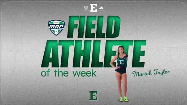 Mariah Taylor named MAC Women's Field Athlete of the Week April 28,2026