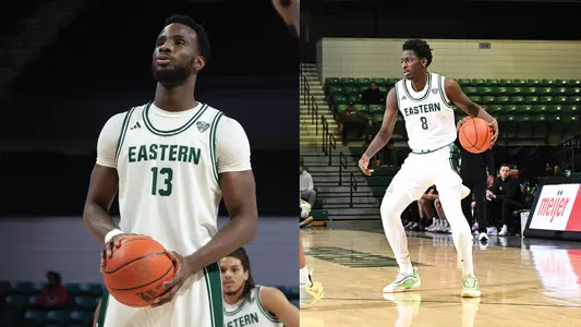 Godslove Nwabude and Mbaye N'Diaye