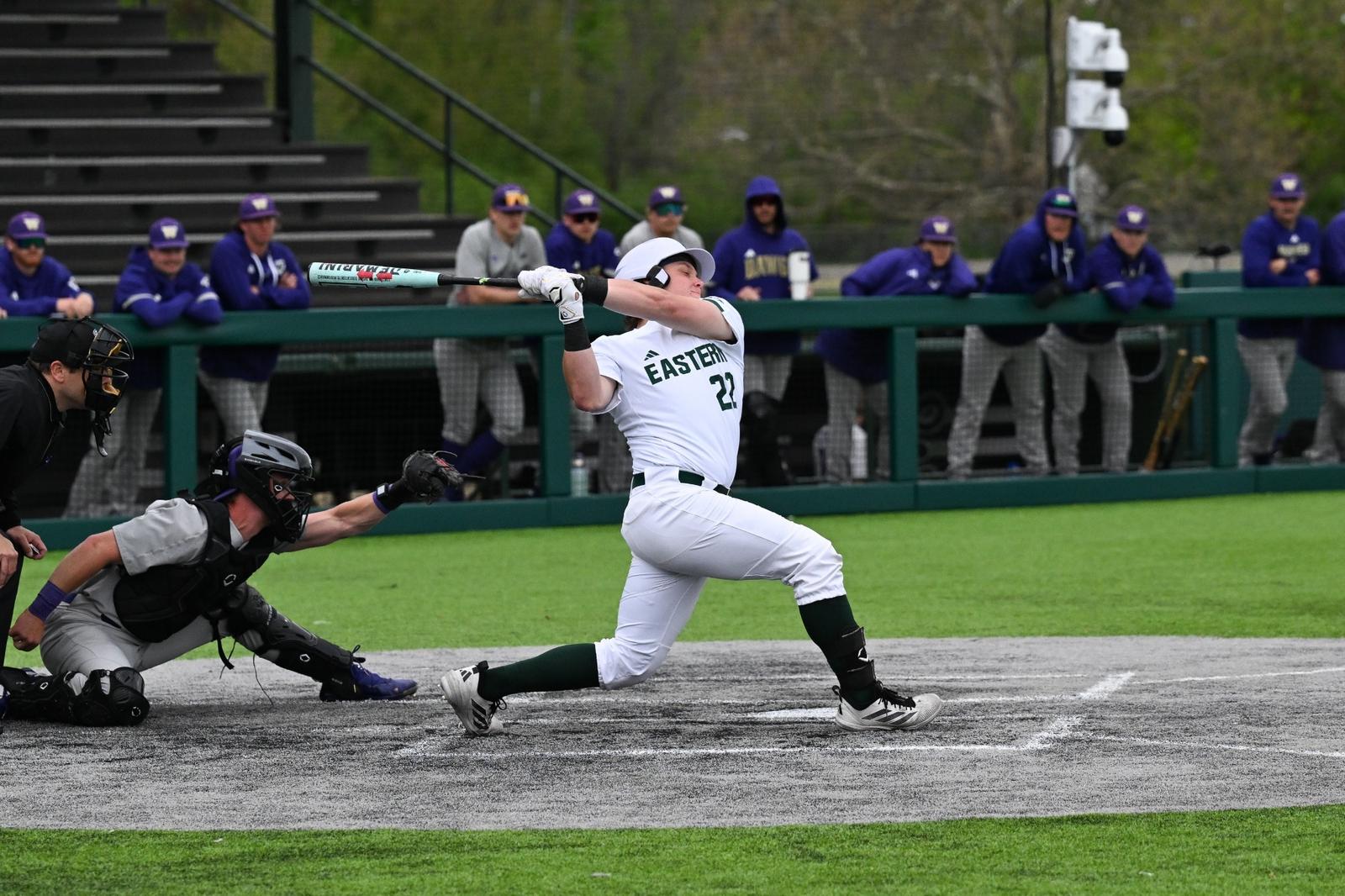 Borchardt Homers Twice in Baseball's Narrow Loss to Washington - Eastern Michigan University Athletics