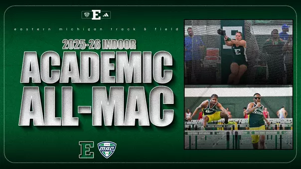 Track and Field 2025-26 Indoor Academic All-MAC
