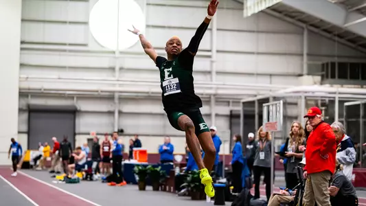 Gabe Oliveira triple jump at 2025 MAC Indoor Championships