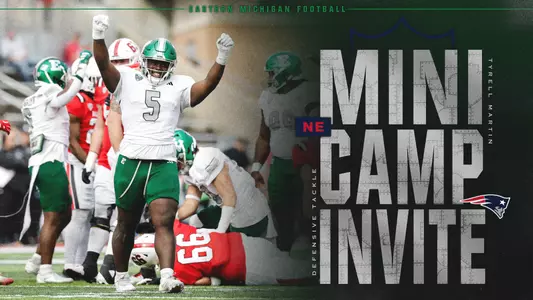 EMU Defensive Lineman Tyrell Martin Receives NFL Camp Invite