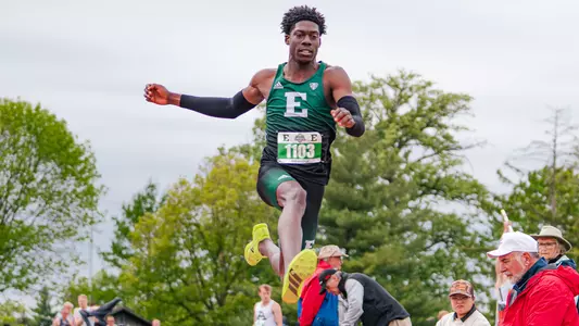 Andrew Azunque triple jump at 2026 MAC Outdoor Championships May 14-16, 2026