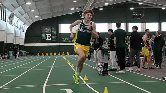 Nicholas Kline running at Bob Parks Memorial Jan. 24, 2026