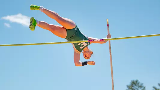 Megan Rybitski pole vault at MAC Outdoor Championships 2026