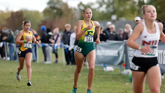 Erika Van Loton at the Cross Country MAC Championships Nov. 1, 2025