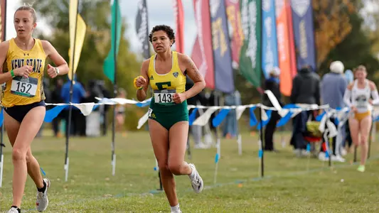 Frankie Moore at the Cross Country MAC Championships Nov. 1, 2025