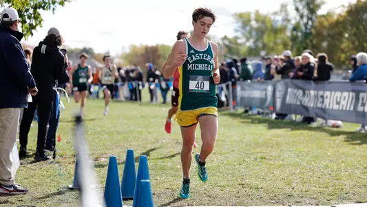 Jimmy Geller at the Cross Country MAC Championships Nov. 1, 2025