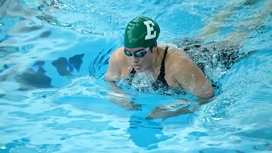 Nicole Shanks in the 400m Individual Medley at the 2026 MAC Championships